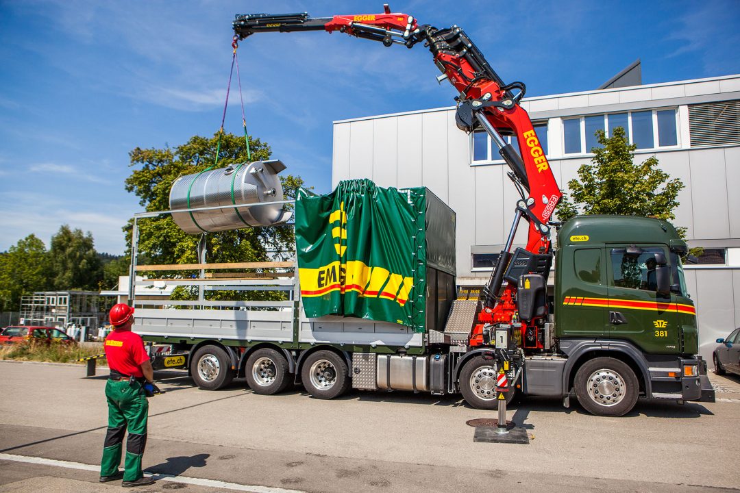 EMIL EGGER Stückgut Logistik von Palette, Packgut, über Langgut bis zu Gefahrgut