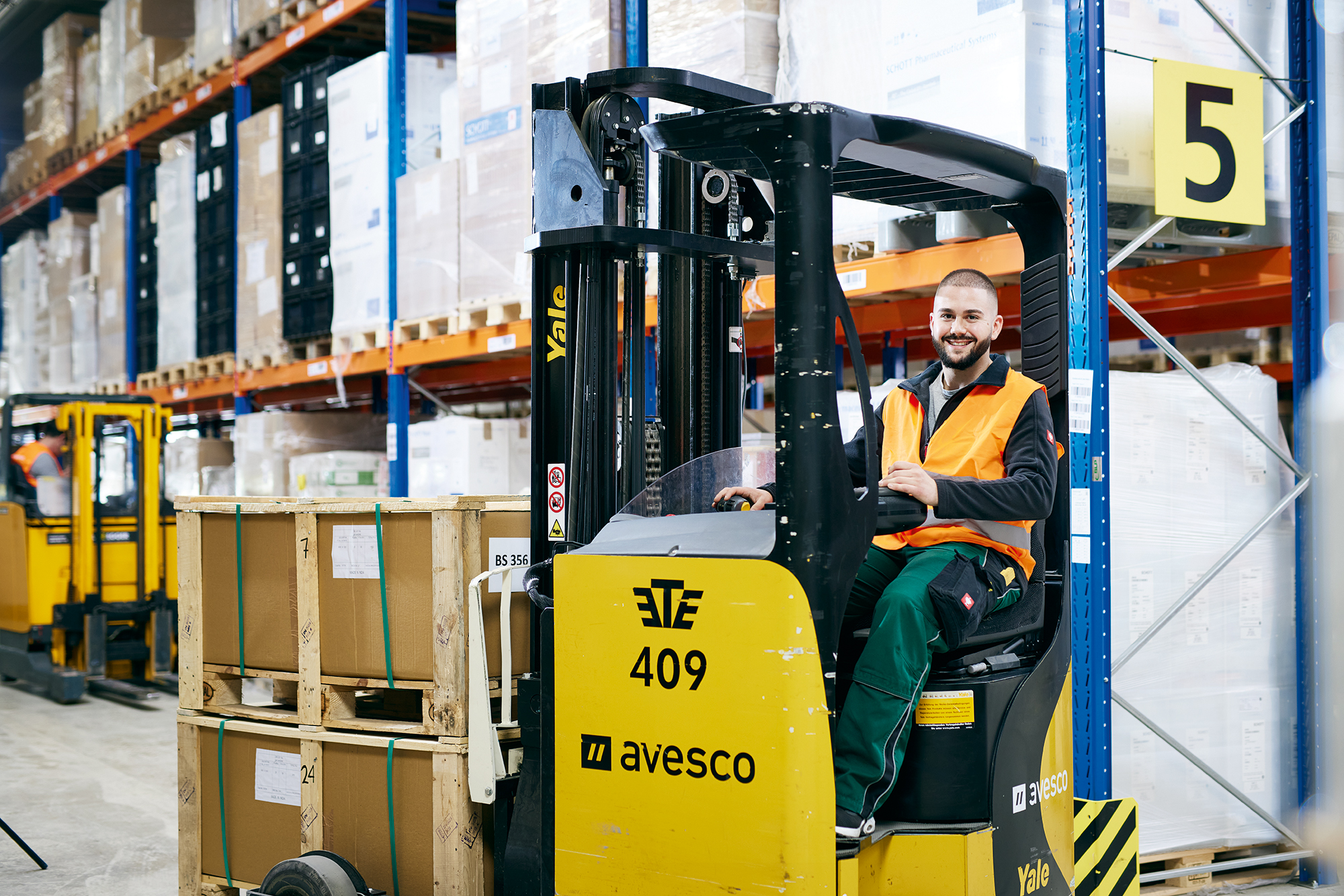 Freie Lagerflächen EMIL EGGER Logistik