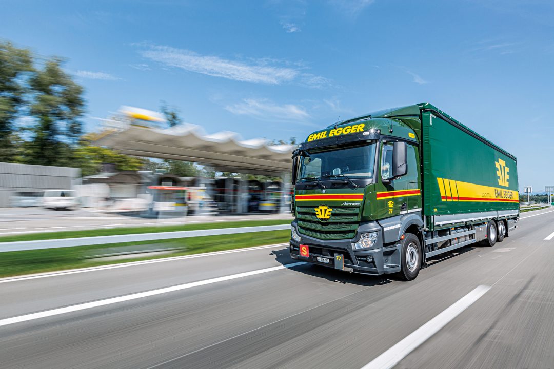 Internationale Spedition Schweiz EU EMIL EGGER Logistik